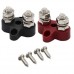 Victron Energy Çiftli M8 Bara Set Kırmızı+Siyah 150 Amper, Dual Terminal Stud M8-linked set (1 red/1 black) - VBB413020010